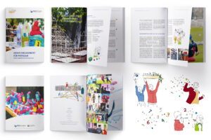 Buch: Layout, Satz und Illustrationen zum Thema Sponsoring der ProPotsdam GmbH